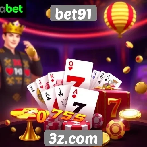 bet91 oferece jogos de cassino online variados