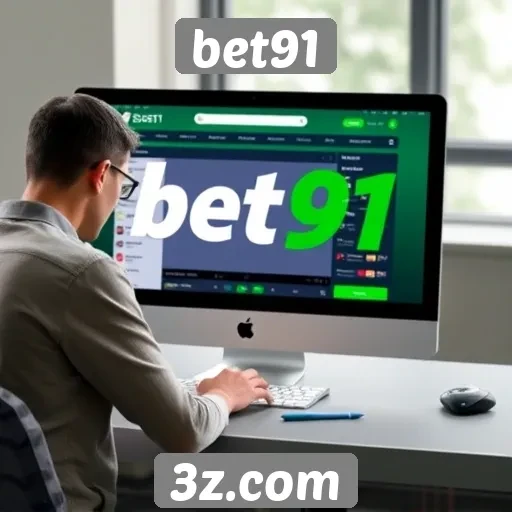 Experiência do usuário no site de apostas bet91